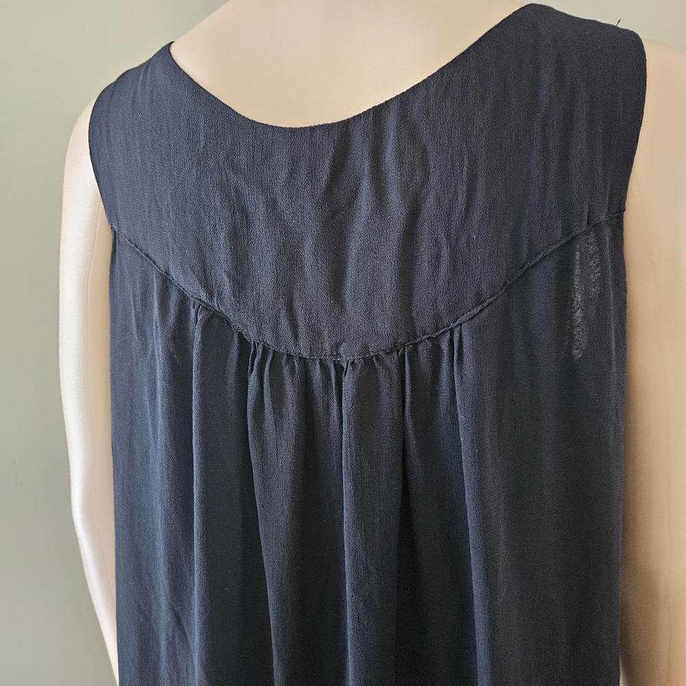 Zara tank Dress v neck beaded midi Y2K - Picture 3 of 11